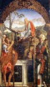 Sts Christopher, Jerome and Ludwig of Toulouse, BELLINI, Giovanni